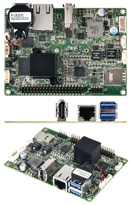 Mitac ND118T-8MQ-4G32G-LVDS 2.5" SBC Pico-iTX (NXP i.MX8M Family, 4GB RAM, 32GB eMMC)